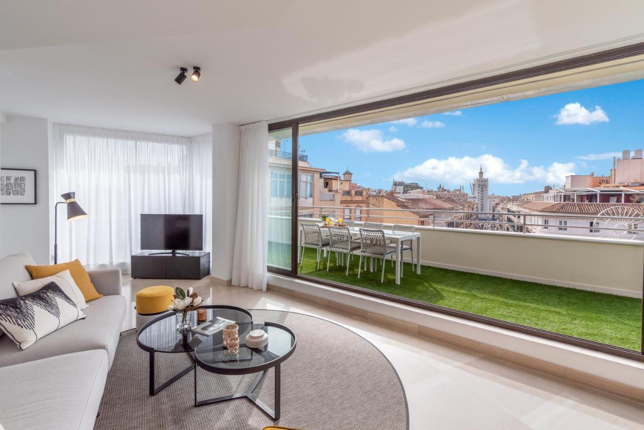 Exclusive Penthouse & Terrace By Ele Apartments Málaga Exterior foto